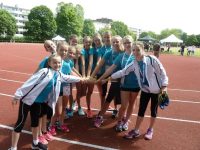 TGW Nachwuchs vor der Pendelstaffel